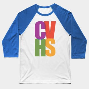 CVHS multicolor logo Baseball T-Shirt